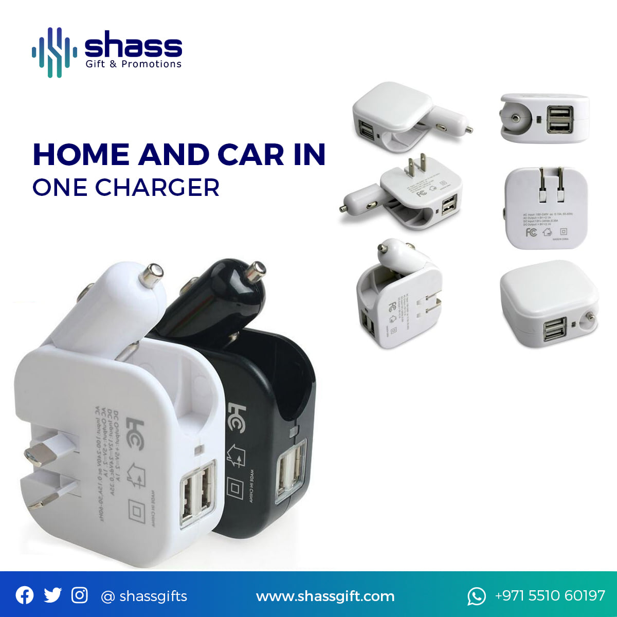 Home N Car In One Charger